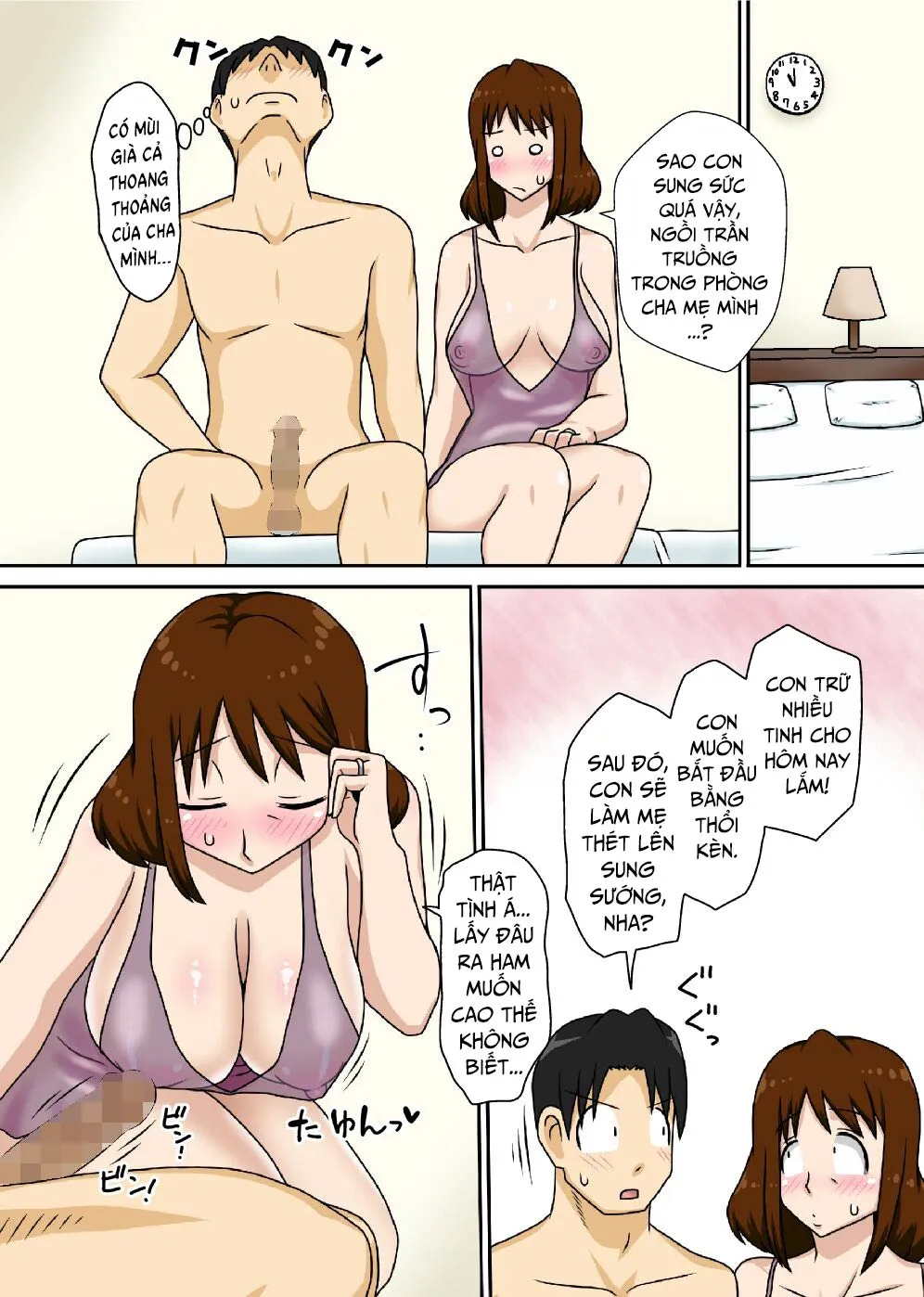HentaiVN.net - Ảnh 27 - Toiu Wake De Kaa-San To Tada Tada Itonamu [That's Why I Just Do My Work With Mom] - Oneshot