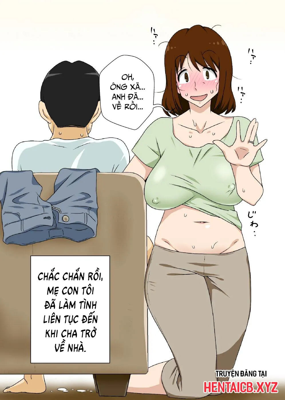 HentaiVN.net - Ảnh 43 - Toiu Wake De Kaa-San To Tada Tada Itonamu [That's Why I Just Do My Work With Mom] - Oneshot