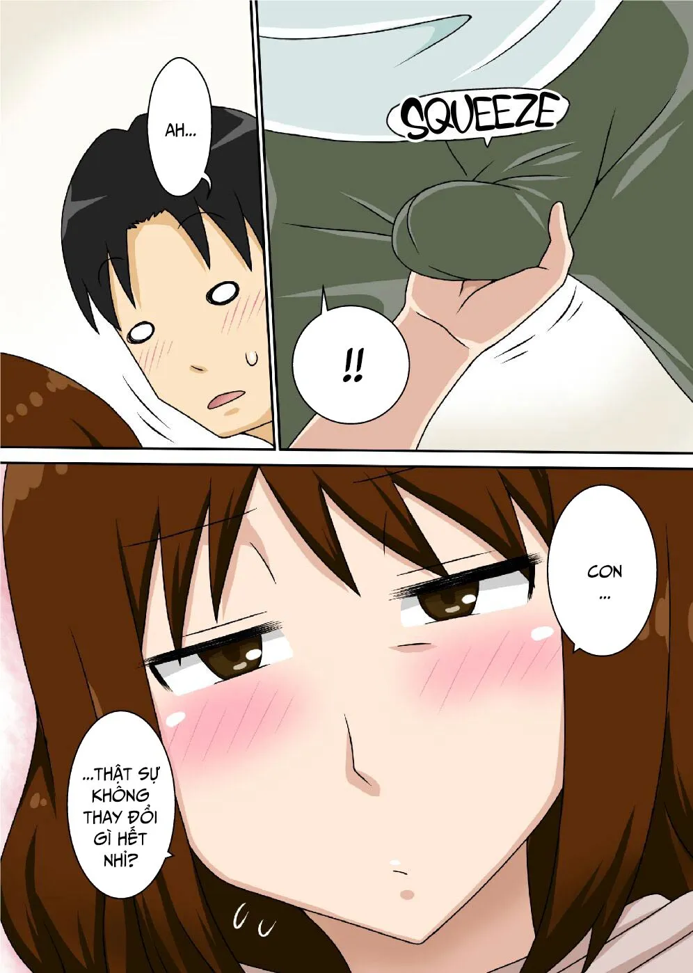 HentaiVN.net - Ảnh 7 - Toiu Wake De Kaa-San To Tada Tada Itonamu [That's Why I Just Do My Work With Mom] - Oneshot