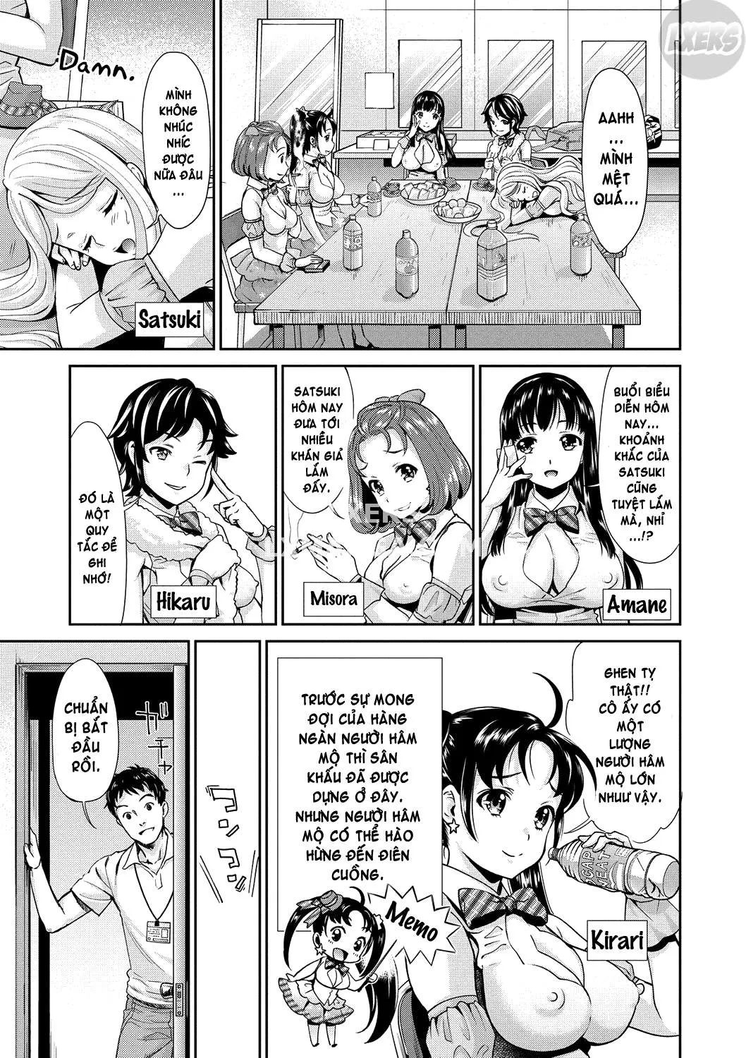 HentaiVN.net - Ảnh 11 - Kirari, The Legend Of IDOL [Idol Densetsu Kirari] - Chap 1
