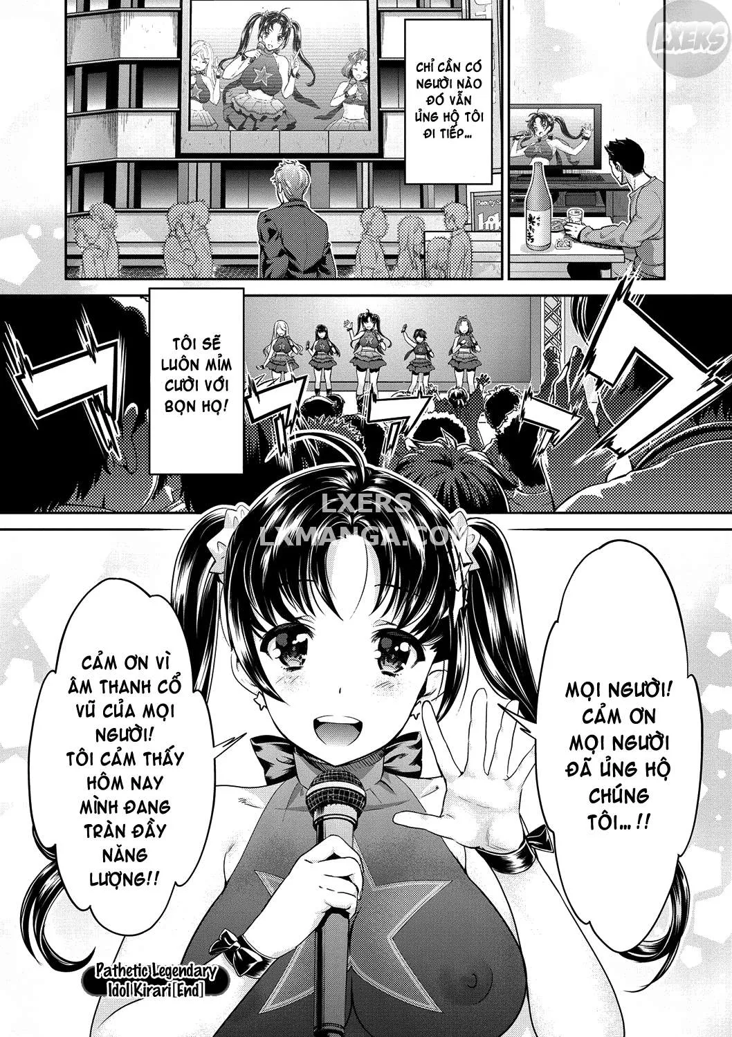 HentaiVN.net - Ảnh 20 - Kirari, The Legend Of IDOL [Idol Densetsu Kirari] - Chap 10 - END