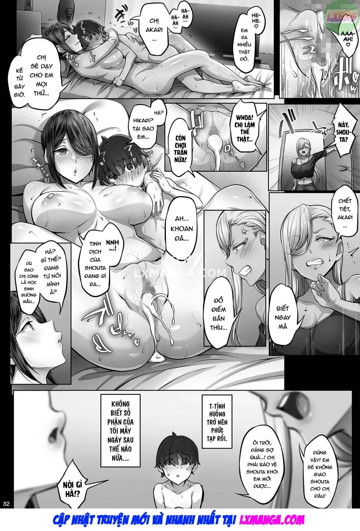 HentaiVN.net - Ảnh 35 - Temptation Of The Anegasaki Sisters [Anegasaki Shimai No Yuuwaku C-Ori03] - Oneshot
