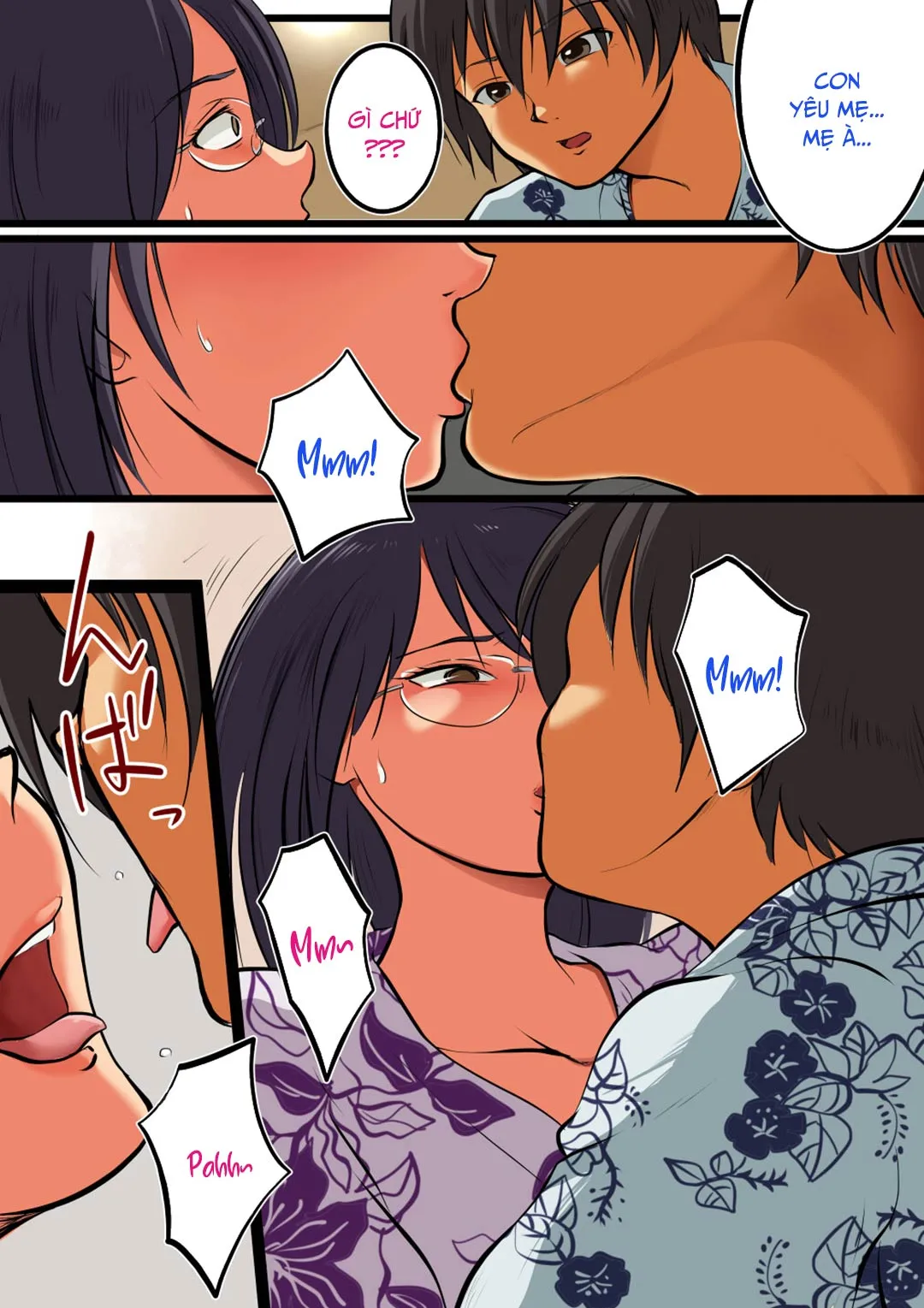 HentaiVN.net - Ảnh 12 - Mẹ tôi sẽ mang thai đứa bé của tôi [Kaa-San Ni Wa Ore No Ko O Unde Morau; My Mother Is Going To Have My Baby] - Oneshot