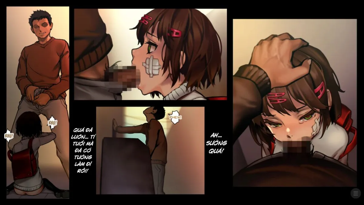 HentaiVN.net - Ảnh 8 - Bé loli và con hẻm nhỏ [The girl and the bacl alley] - Siêu phẩm sếch loli