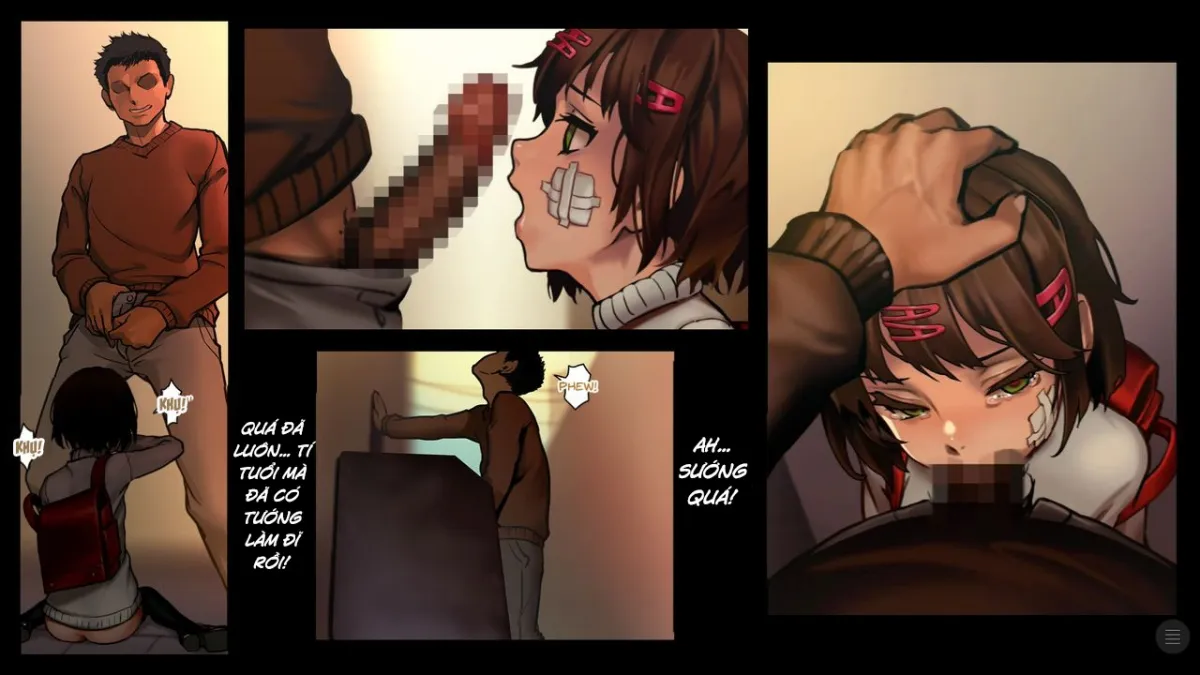 HentaiVN.net - Ảnh 9 - Bé loli và con hẻm nhỏ [The girl and the bacl alley] - Siêu phẩm sếch loli