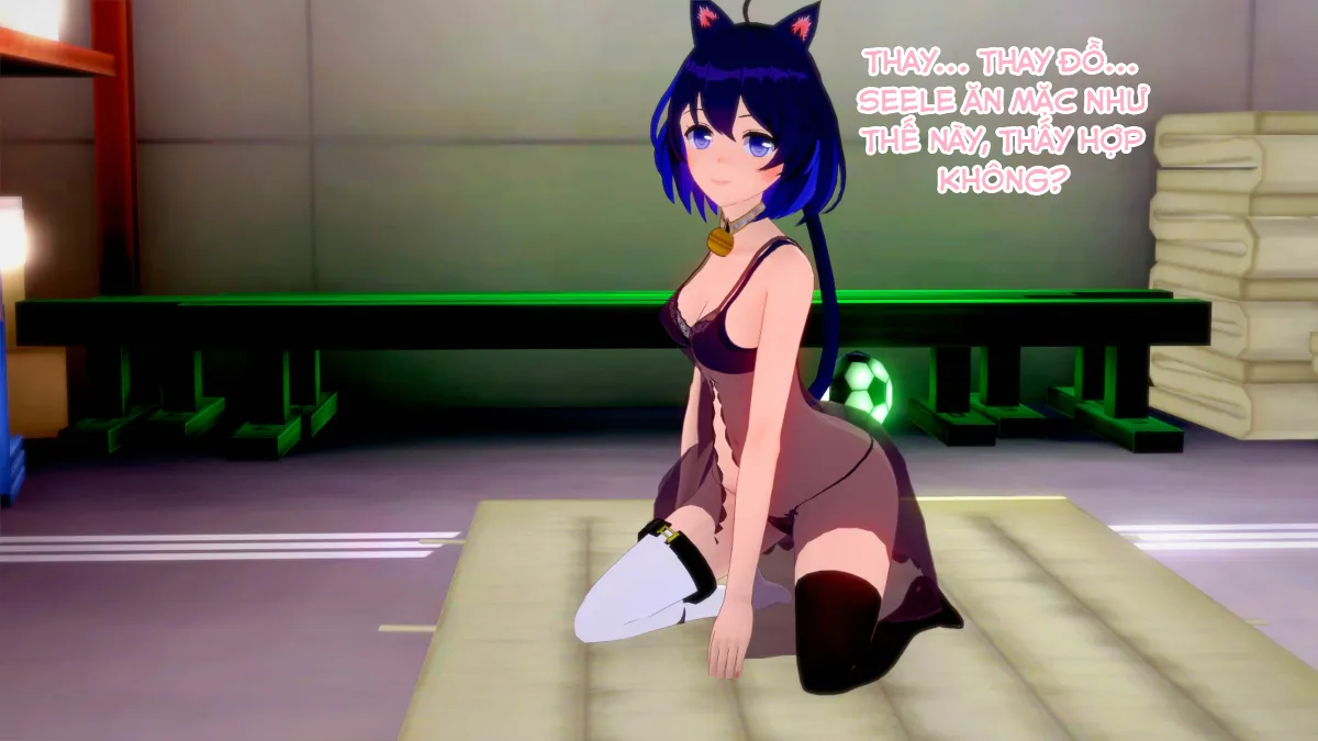 HentaiVN.net - Ảnh 14 - Mèo Seele và chó. (Honkai Impact) [小猫与狗狗] - Oneshot
