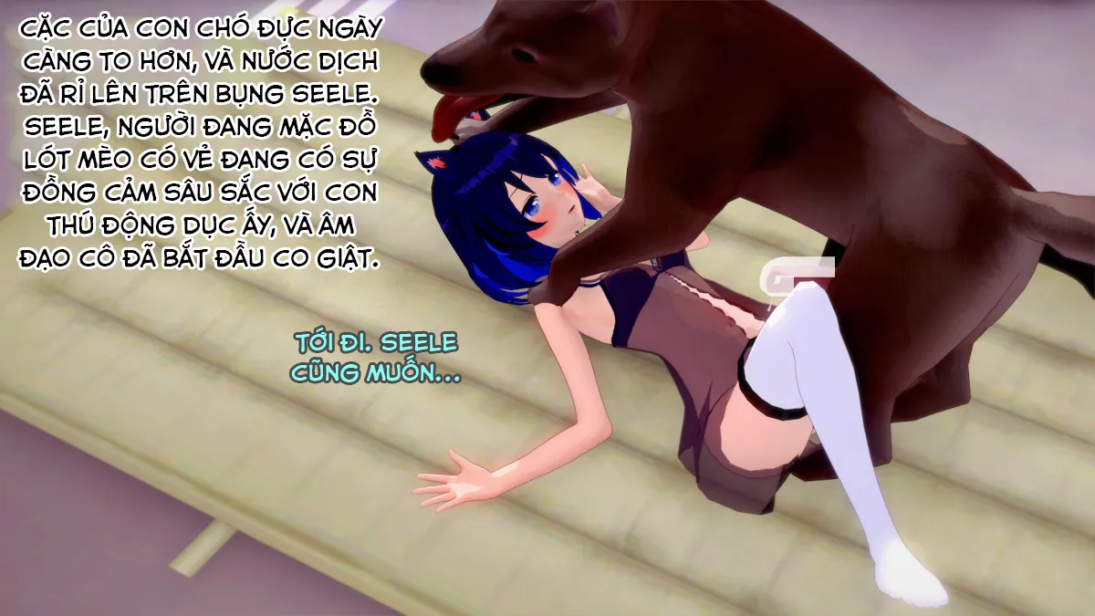 HentaiVN.net - Ảnh 20 - Mèo Seele và chó. (Honkai Impact) [小猫与狗狗] - Oneshot