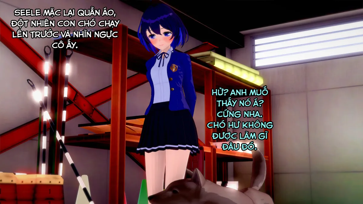 HentaiVN.net - Ảnh 46 - Mèo Seele và chó. (Honkai Impact) [小猫与狗狗] - Oneshot