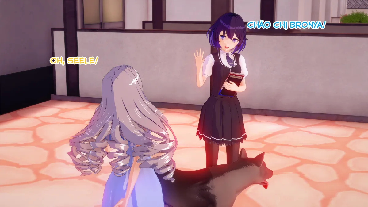 HentaiVN.net - Ảnh 7 - Mèo Seele và chó. (Honkai Impact) [小猫与狗狗] - Oneshot