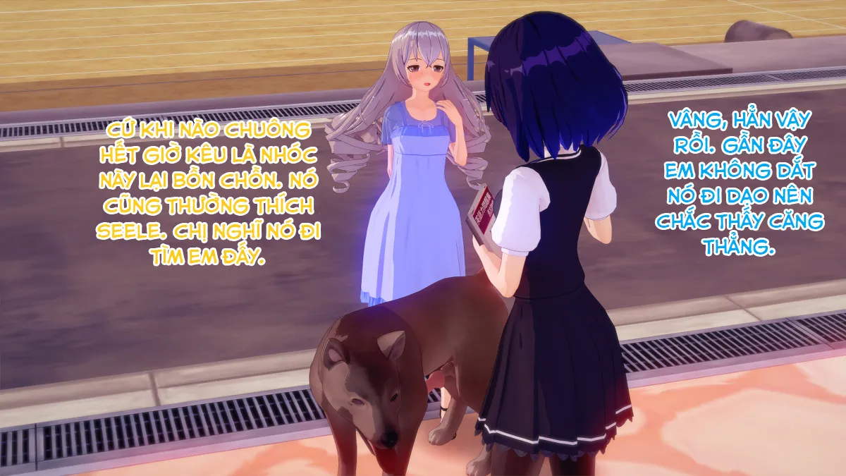 HentaiVN.net - Ảnh 8 - Mèo Seele và chó. (Honkai Impact) [小猫与狗狗] - Oneshot