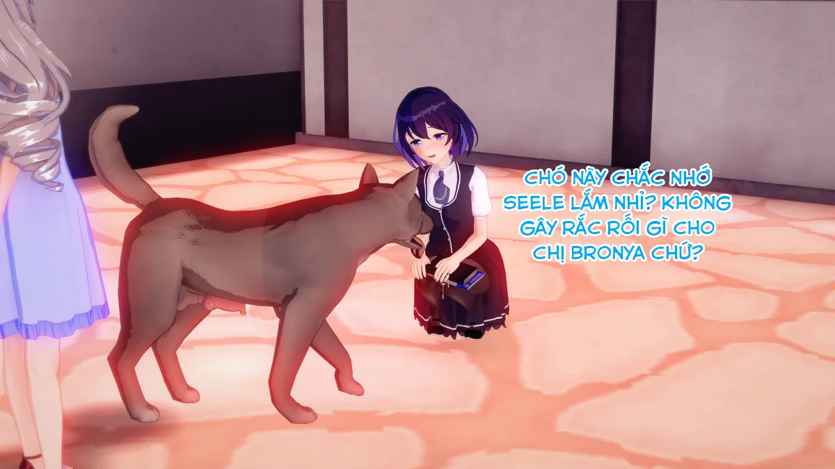HentaiVN.net - Ảnh 9 - Mèo Seele và chó. (Honkai Impact) [小猫与狗狗] - Oneshot