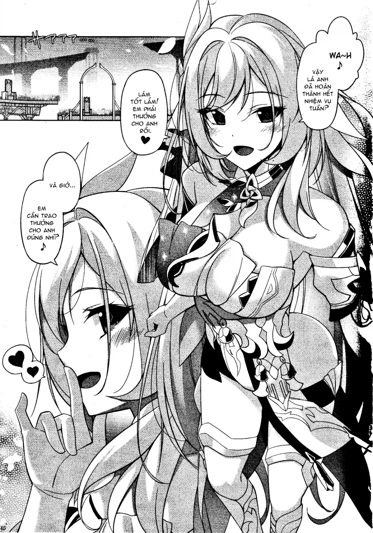 HentaiVN.net - Ảnh 3 - Rakuen Gensou (Honkai Impact 3rd) [楽園幻想 (崩壊3rd)] - Oneshot