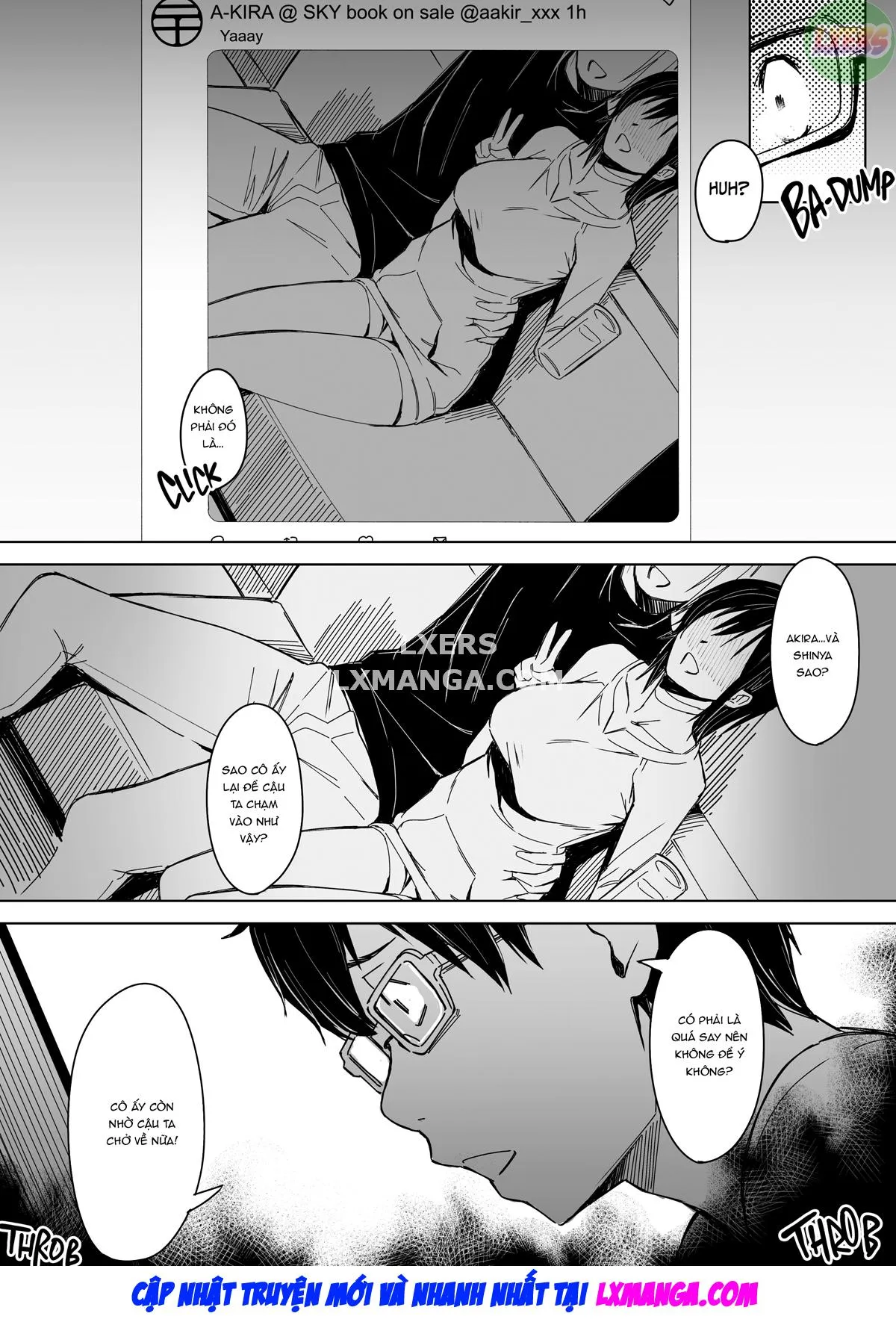 HentaiVN.net - Ảnh 10 - Page no Naka de Dakareru Kanojo - Oneshot