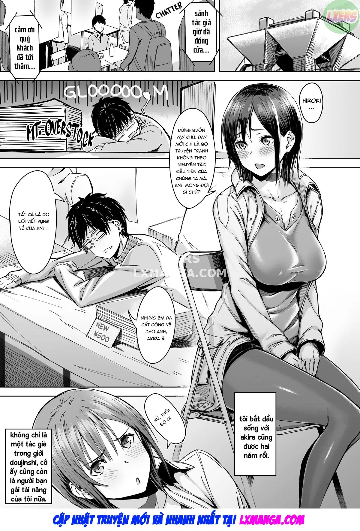 HentaiVN.net - Ảnh 5 - Page no Naka de Dakareru Kanojo - Oneshot