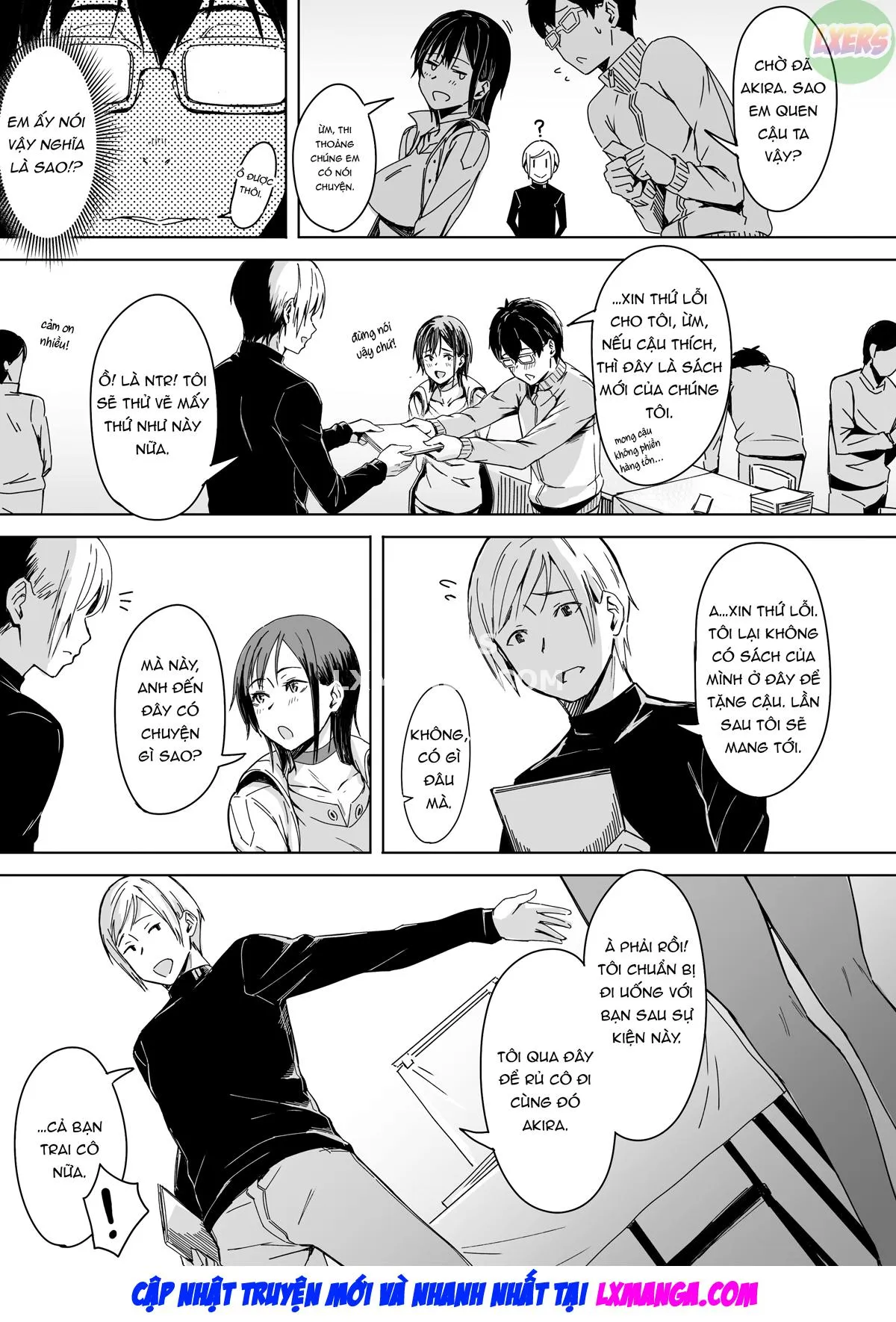 HentaiVN.net - Ảnh 7 - Page no Naka de Dakareru Kanojo - Oneshot