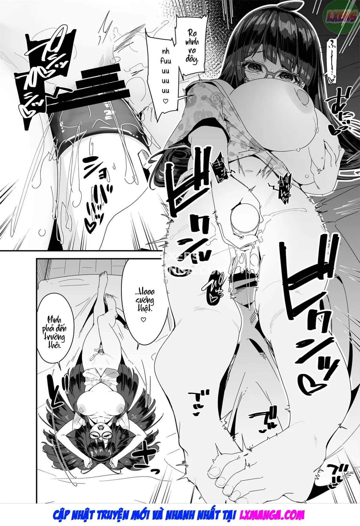 HentaiVN.net - Ảnh 10 - A Story About a Slutty, Big-Breasted JC Who Masturbates in School [Dosukebe Kyonyuu JC ga Kounai Onanie Suru Hanashi] - Oneshot
