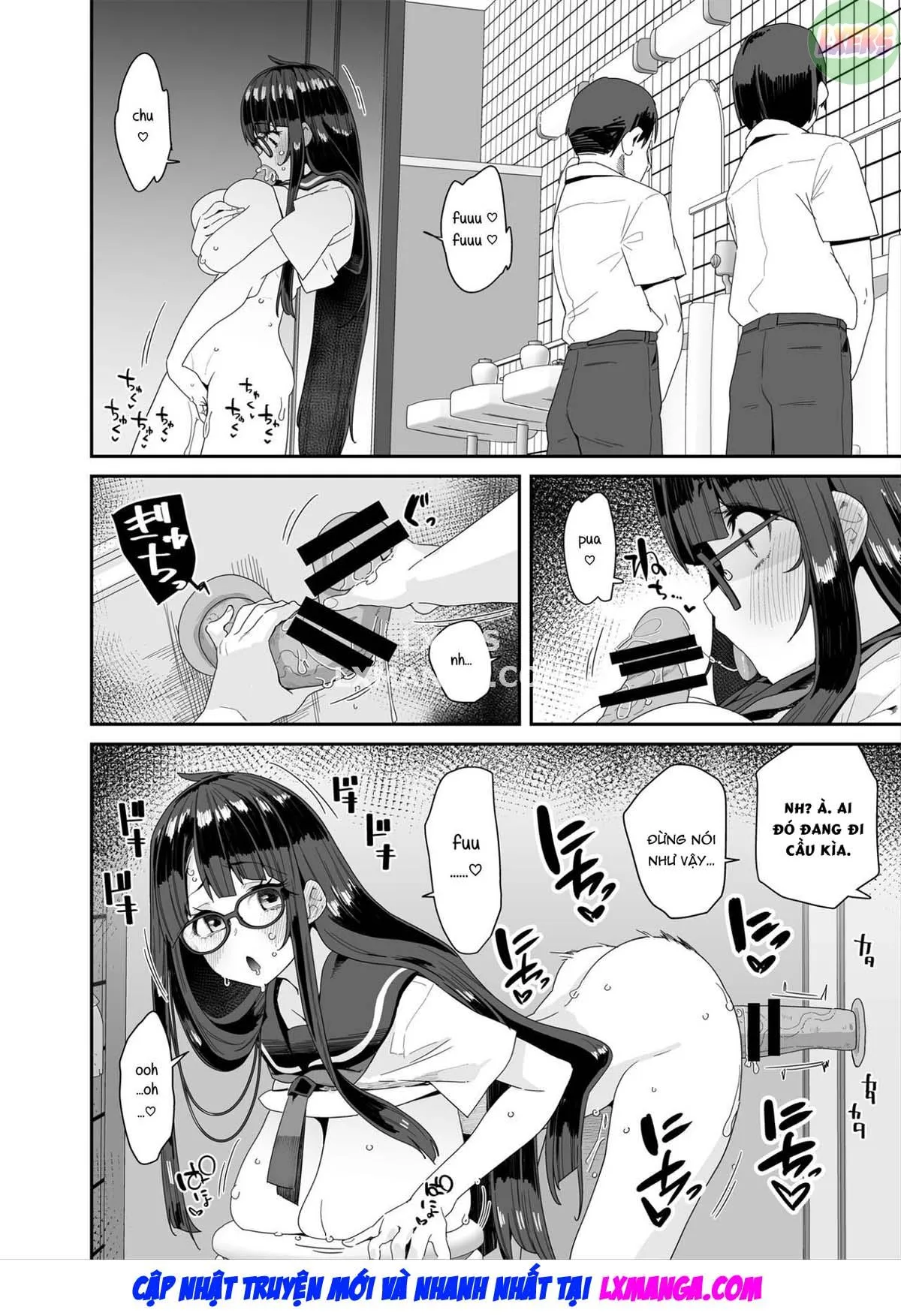 HentaiVN.net - Ảnh 32 - A Story About a Slutty, Big-Breasted JC Who Masturbates in School [Dosukebe Kyonyuu JC ga Kounai Onanie Suru Hanashi] - Oneshot