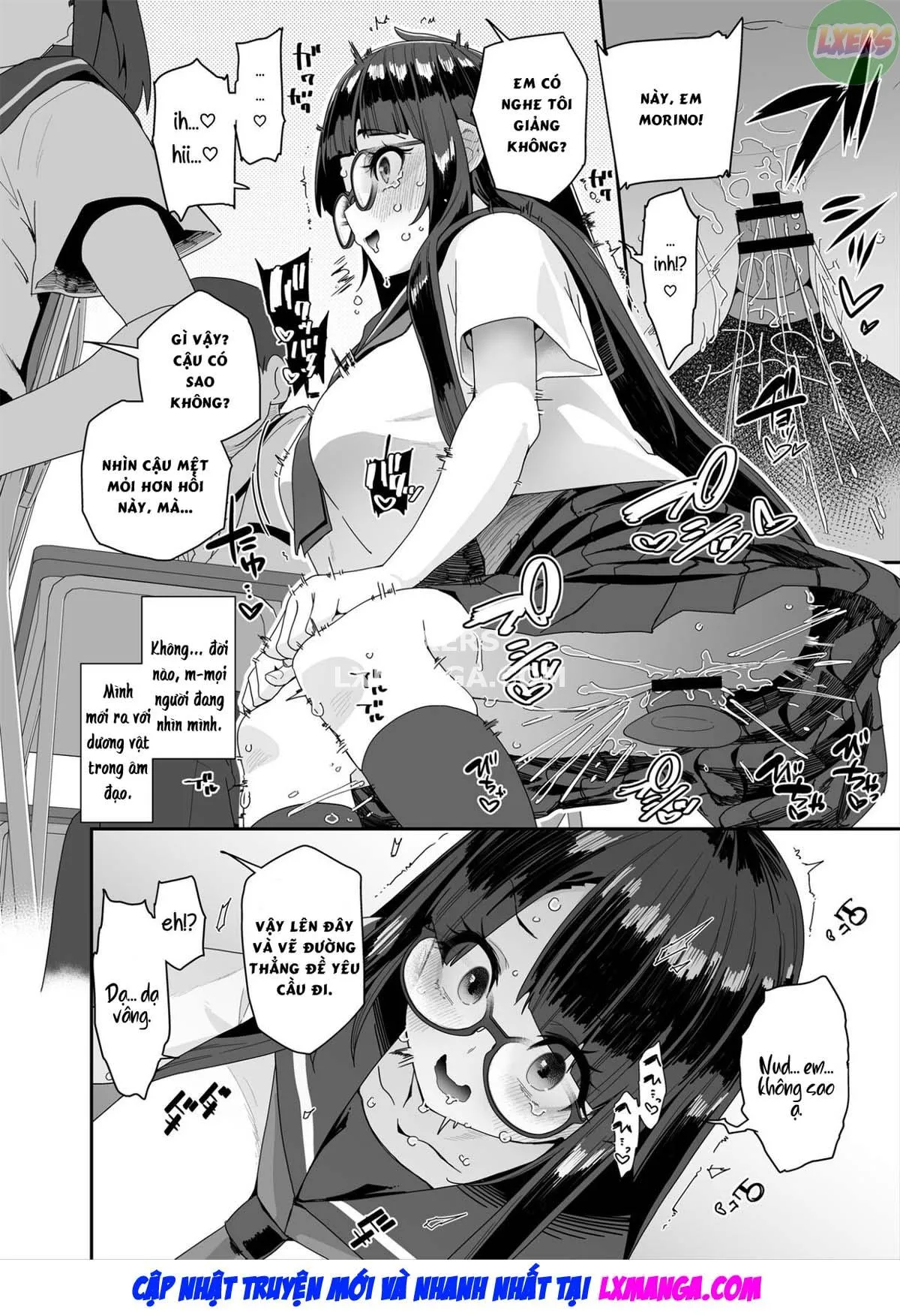 HentaiVN.net - Ảnh 40 - A Story About a Slutty, Big-Breasted JC Who Masturbates in School [Dosukebe Kyonyuu JC ga Kounai Onanie Suru Hanashi] - Oneshot