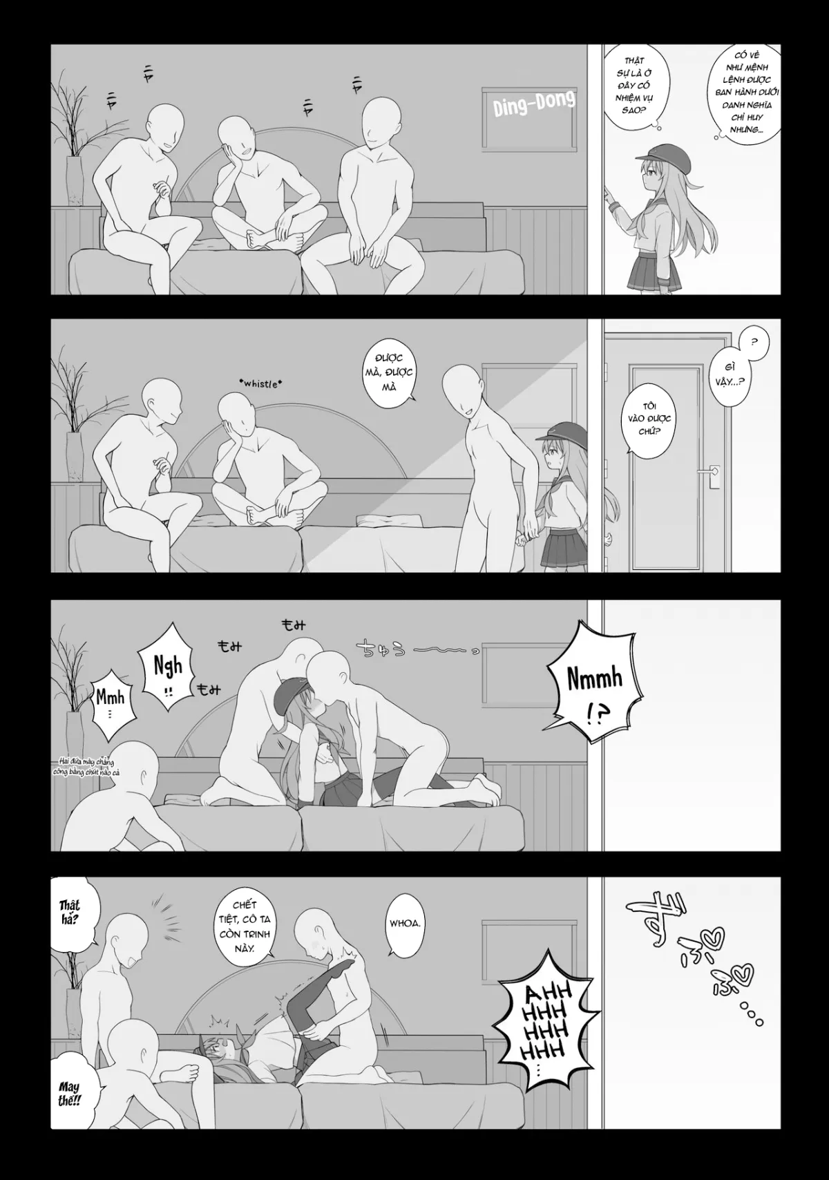 HentaiVN.net - Ảnh 3 - Juuyou na Ninmu ni Yobidasareta Hibiki-chan [Hibiki-chan is summoned for an important mission] - Oneshot