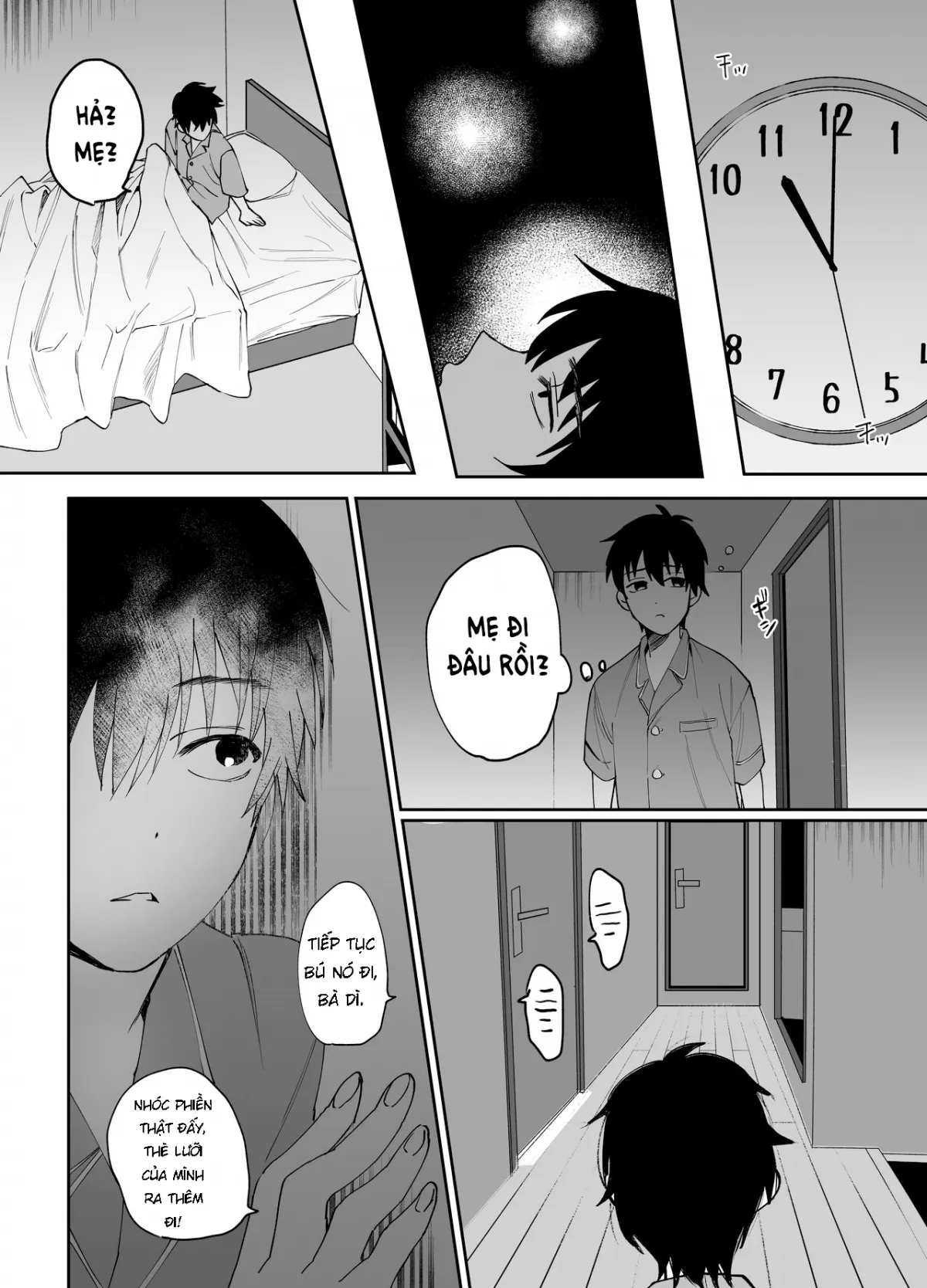 HentaiVN.net - Ảnh 21 - Kaa-san ga Tomodachi to Sex Shiteita Ken [Thằng bạn thuở nhỏ chơi mẹ của tôi] - Oneshot