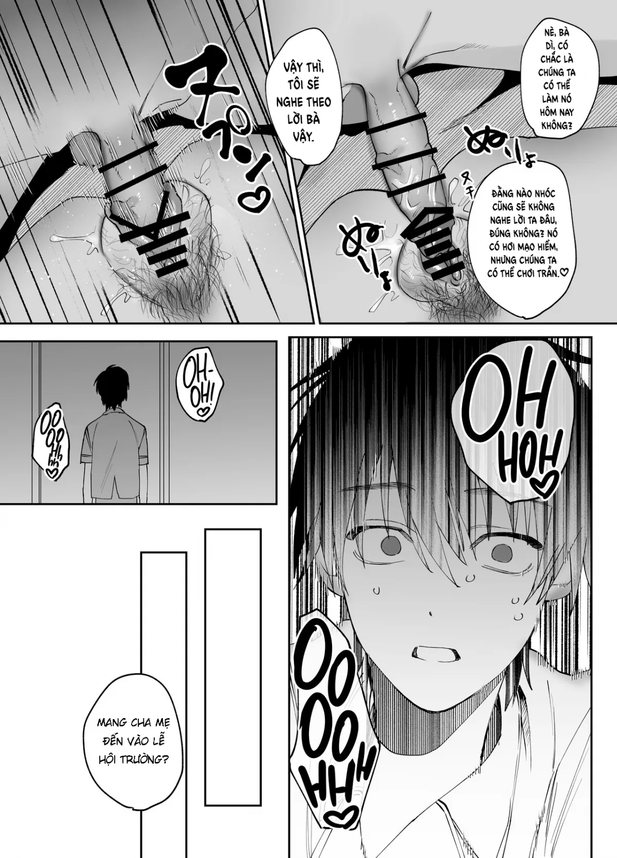 HentaiVN.net - Ảnh 23 - Kaa-san ga Tomodachi to Sex Shiteita Ken [Thằng bạn thuở nhỏ chơi mẹ của tôi] - Oneshot