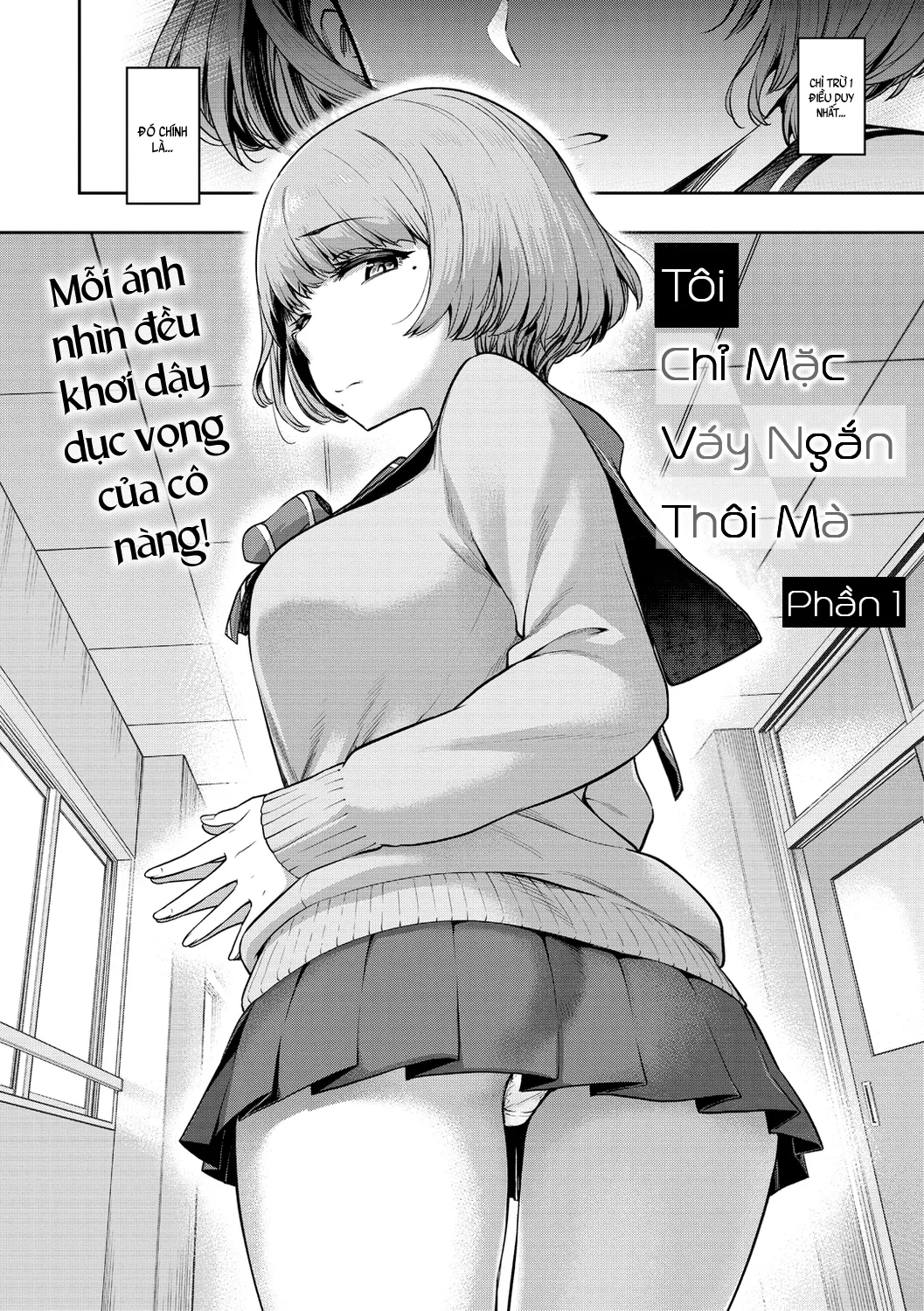 HentaiVN.net - Ảnh 3 - Watashi wa Tada Skirt o Mijikaku shita dake - Part 1