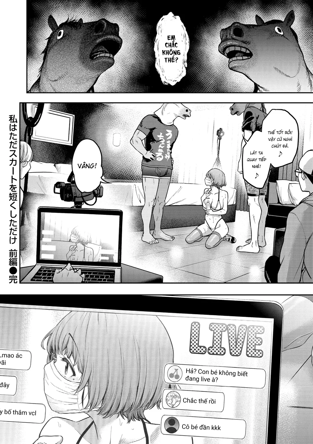 HentaiVN.net - Ảnh 31 - Watashi wa Tada Skirt o Mijikaku shita dake - Part 1