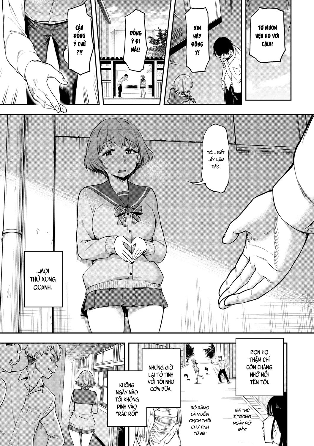 HentaiVN.net - Ảnh 4 - Watashi wa Tada Skirt o Mijikaku shita dake - Part 1