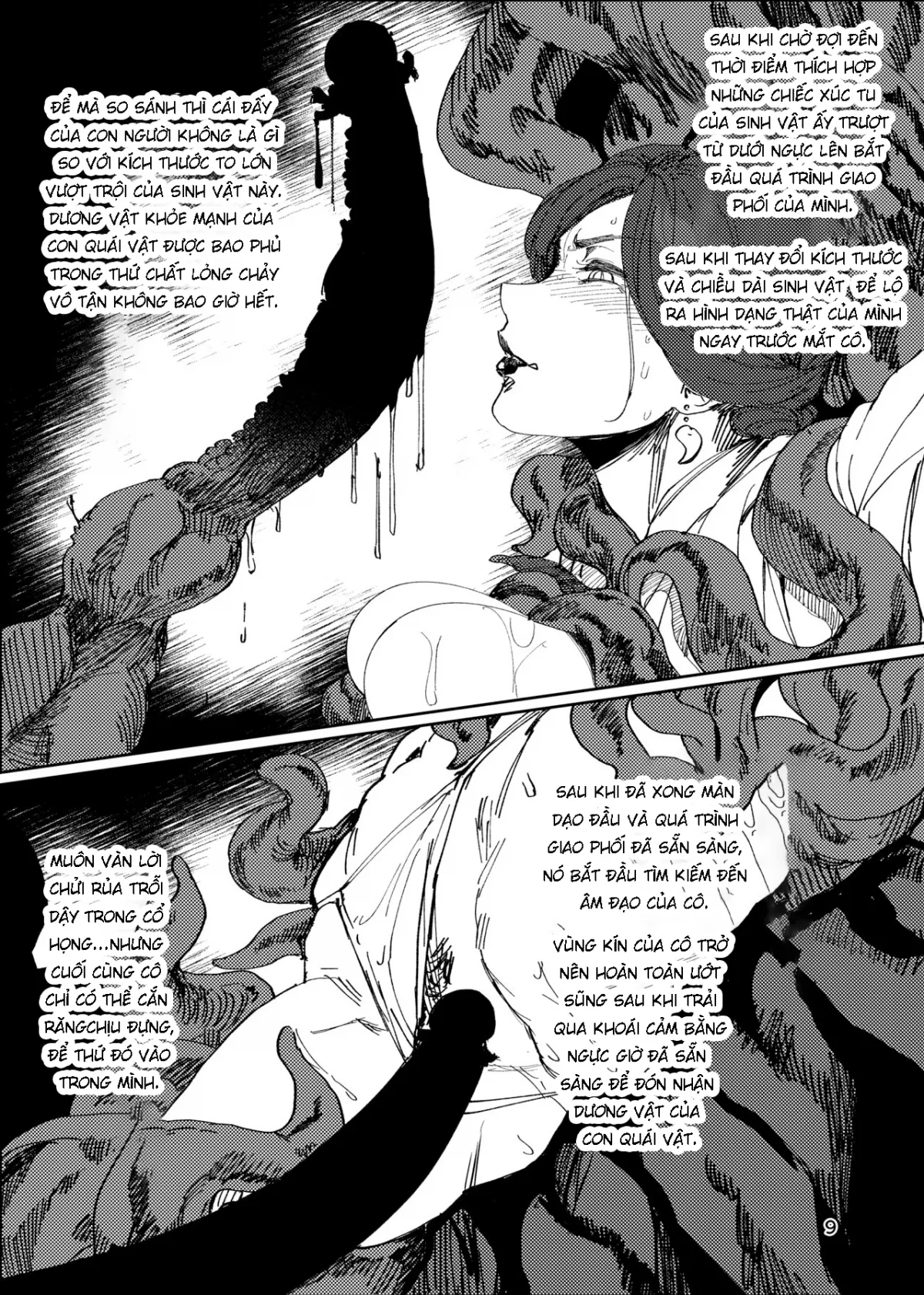HentaiVN.net - Ảnh 8 - Igyou Koubi Kairaku Jigoku [Pháp sư trừ tà và quỷ xúc tu] - Oneshot