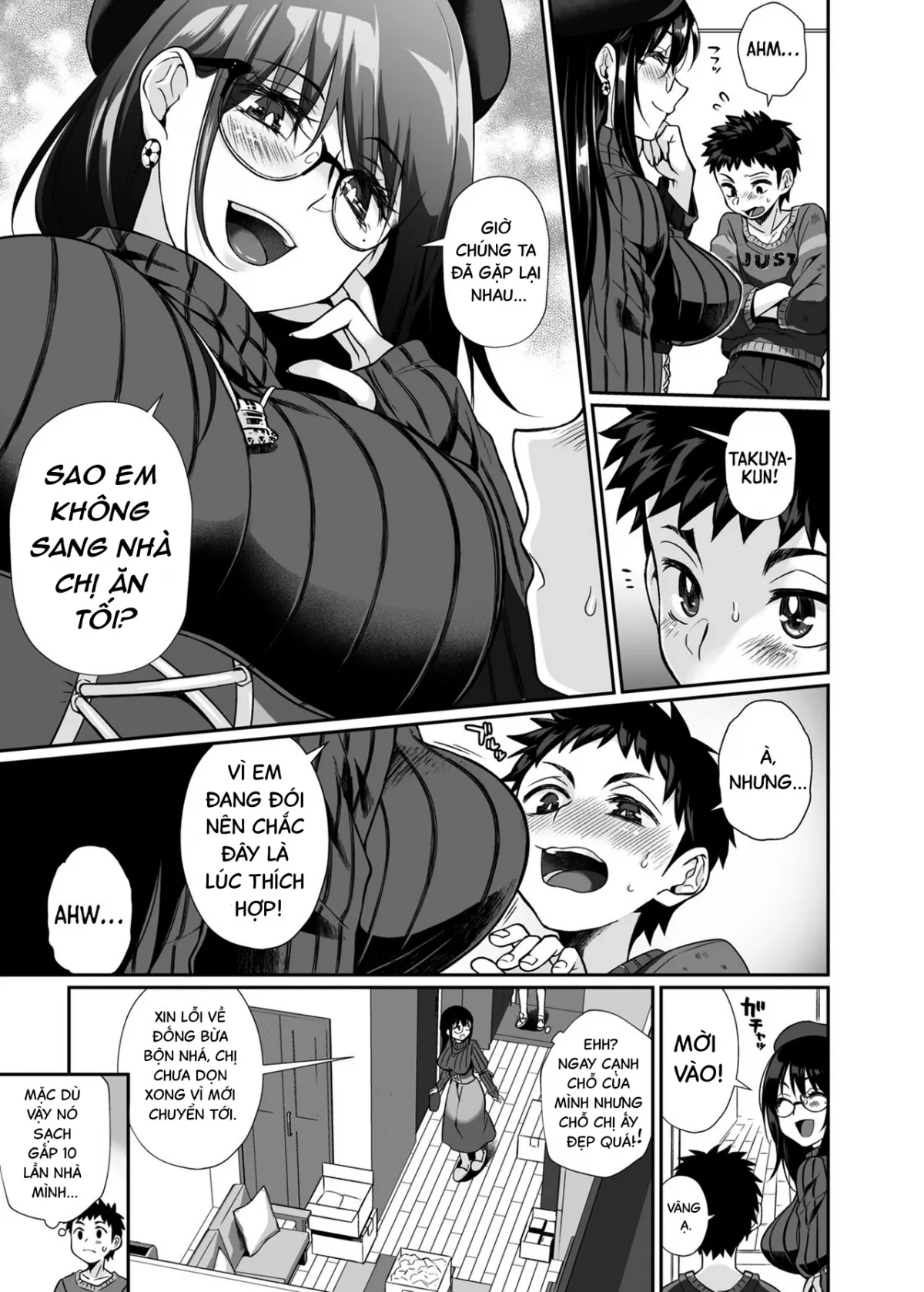 HentaiVN.net - Ảnh 13 - Deadly Onee-san [hissasute onee-san; bà chị chết chóc] - Oneshot
