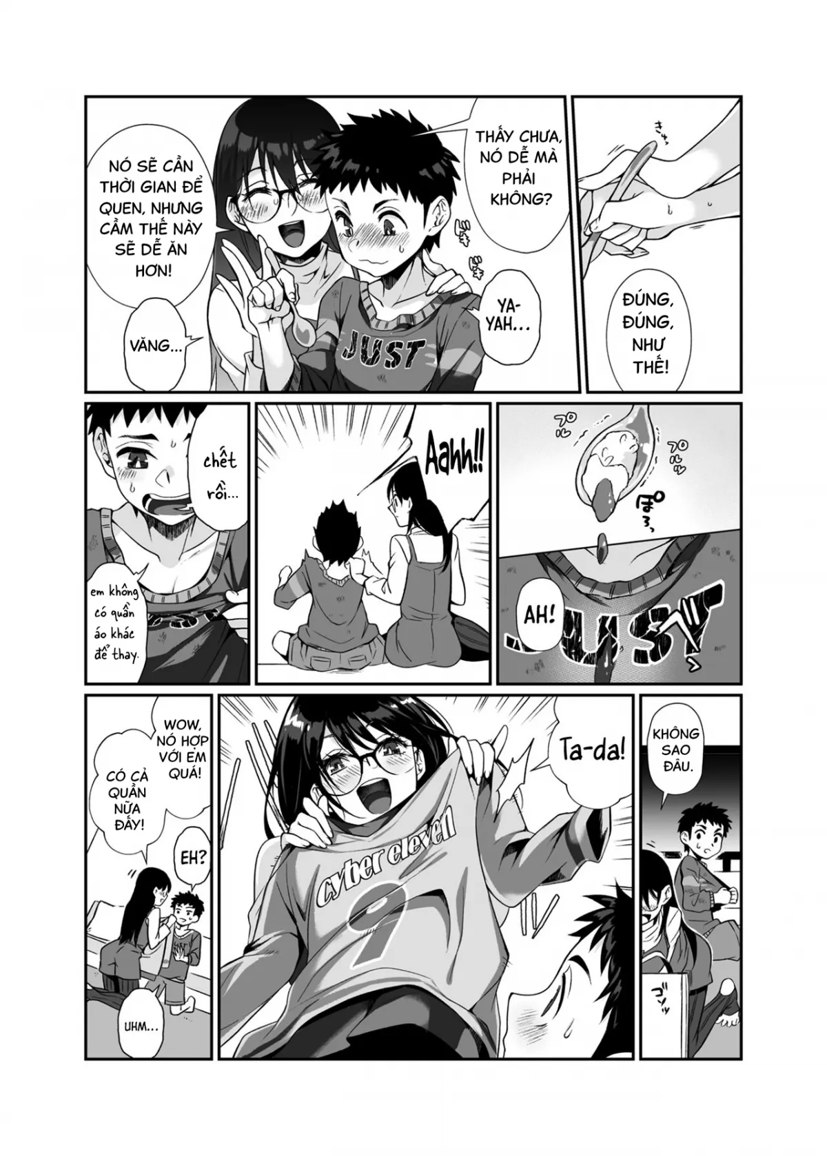 HentaiVN.net - Ảnh 25 - Deadly Onee-san [hissasute onee-san; bà chị chết chóc] - Oneshot
