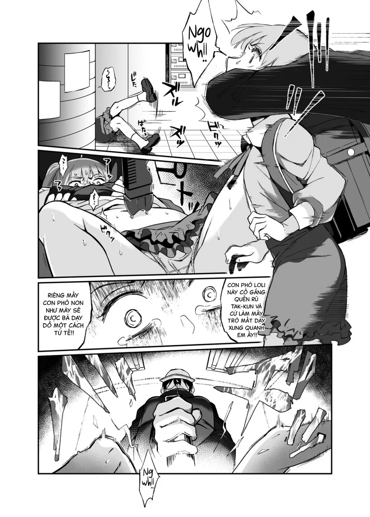 HentaiVN.net - Ảnh 57 - Deadly Onee-san [hissasute onee-san; bà chị chết chóc] - Oneshot