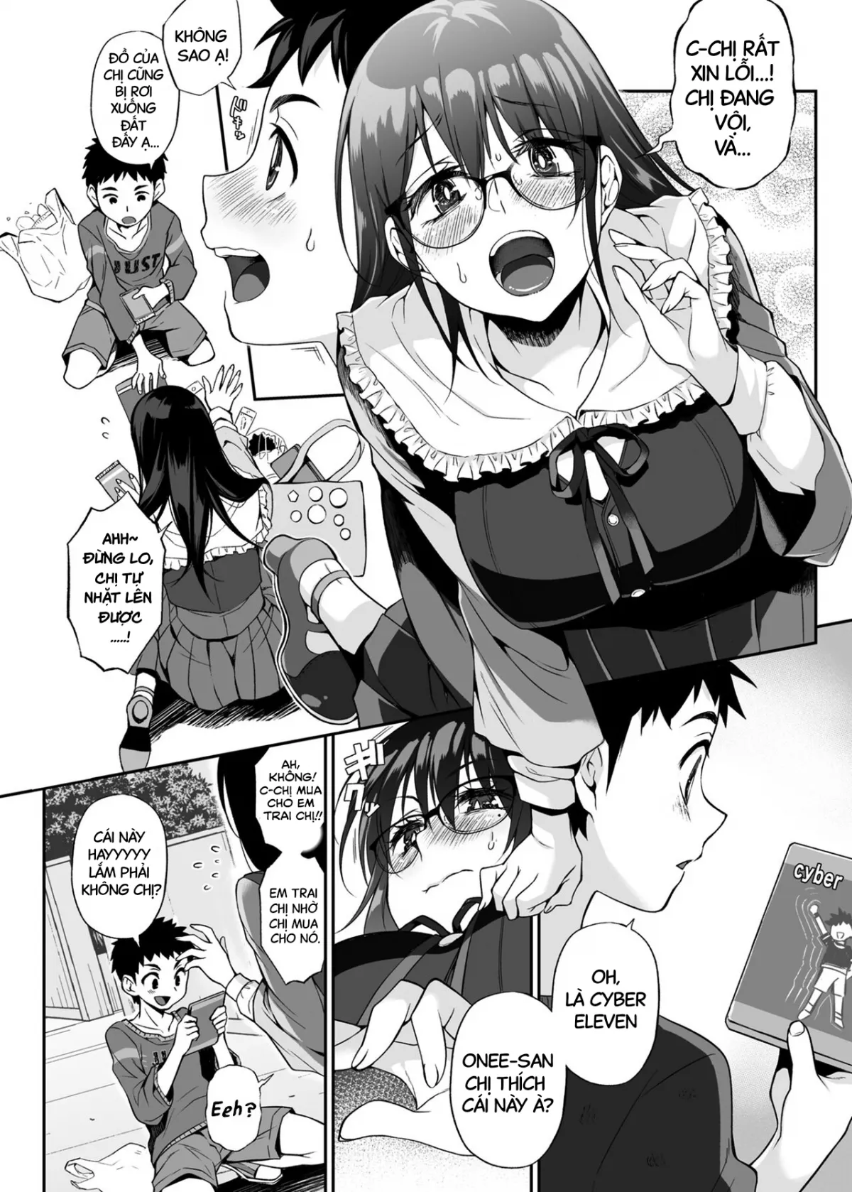 HentaiVN.net - Ảnh 6 - Deadly Onee-san [hissasute onee-san; bà chị chết chóc] - Oneshot