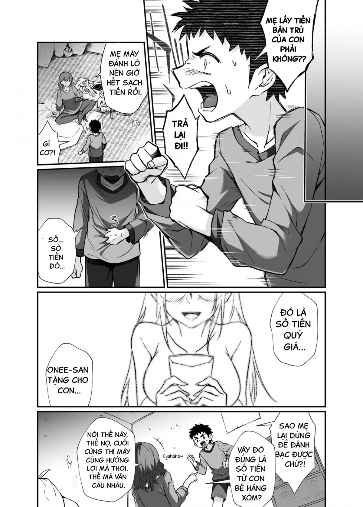 HentaiVN.net - Ảnh 82 - Deadly Onee-san [hissasute onee-san; bà chị chết chóc] - Oneshot