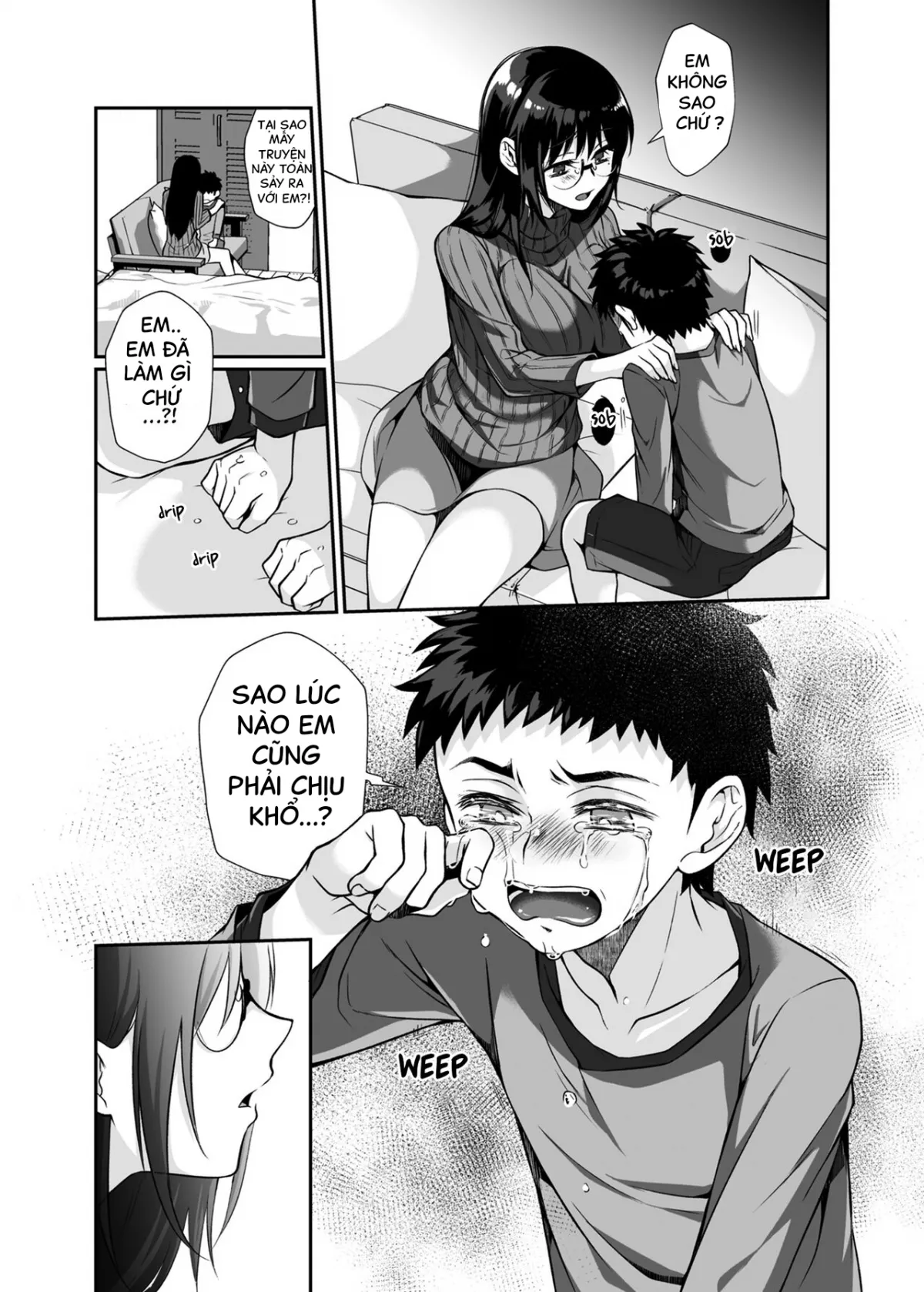 HentaiVN.net - Ảnh 84 - Deadly Onee-san [hissasute onee-san; bà chị chết chóc] - Oneshot