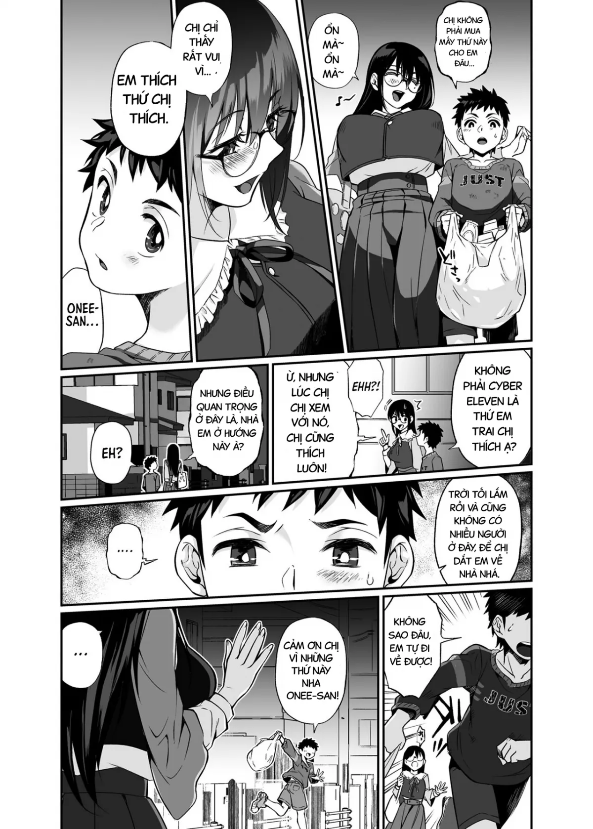 HentaiVN.net - Ảnh 9 - Deadly Onee-san [hissasute onee-san; bà chị chết chóc] - Oneshot
