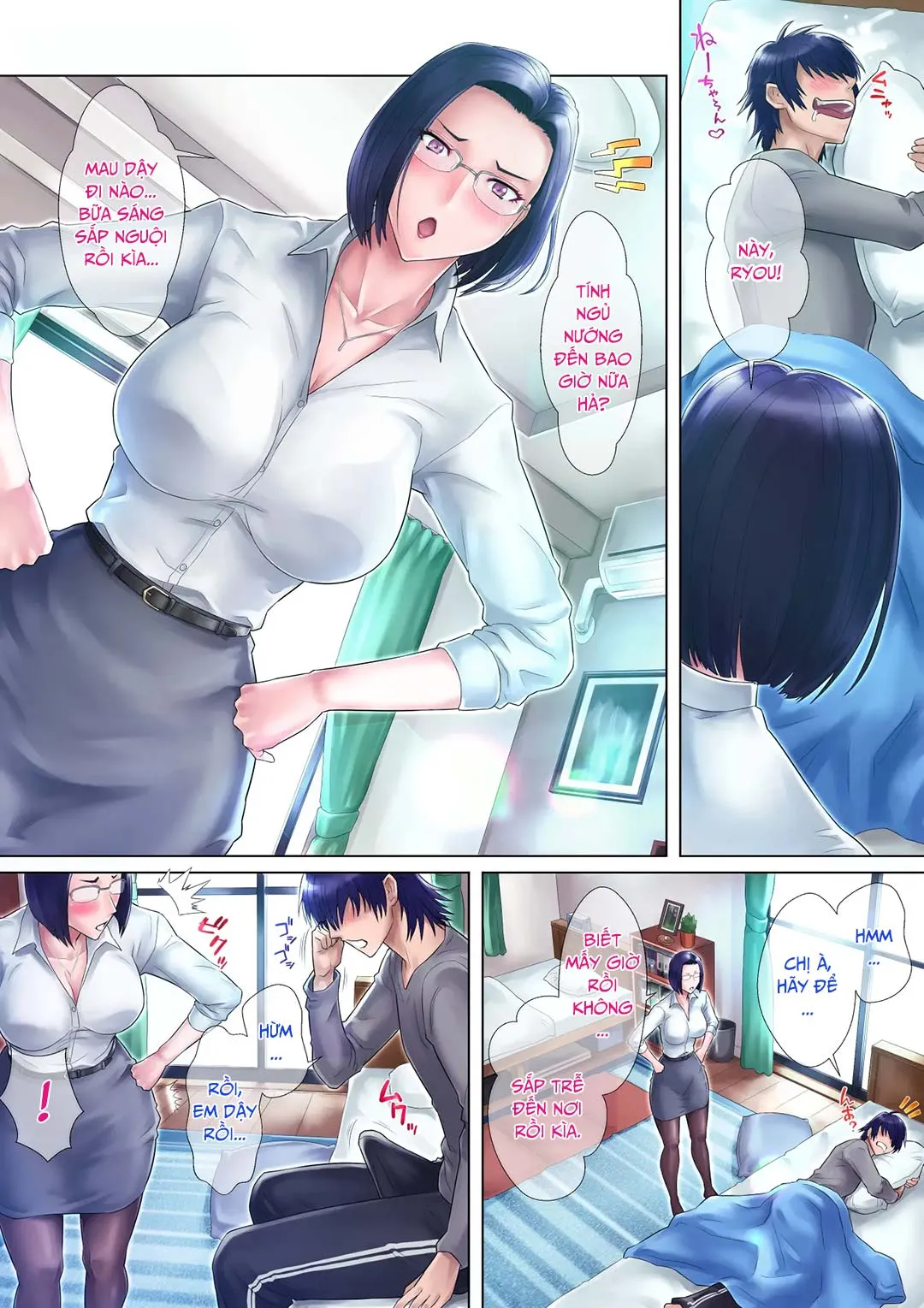HentaiVN.net - Ảnh 4 - Chị gái trinh nguyên của tôi [Shojo Ane; My Virgin Sister] - Oneshot