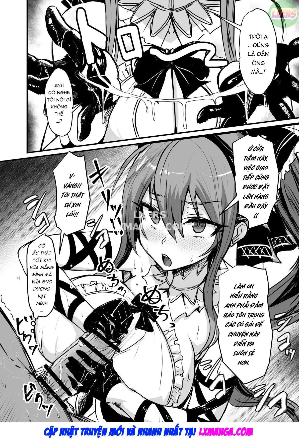 HentaiVN.net - Ảnh 32 - A Titfuck Brothel With Killer Princesses [Kill Hime no Iru Paizuri Fuuzoku] - Chap 1