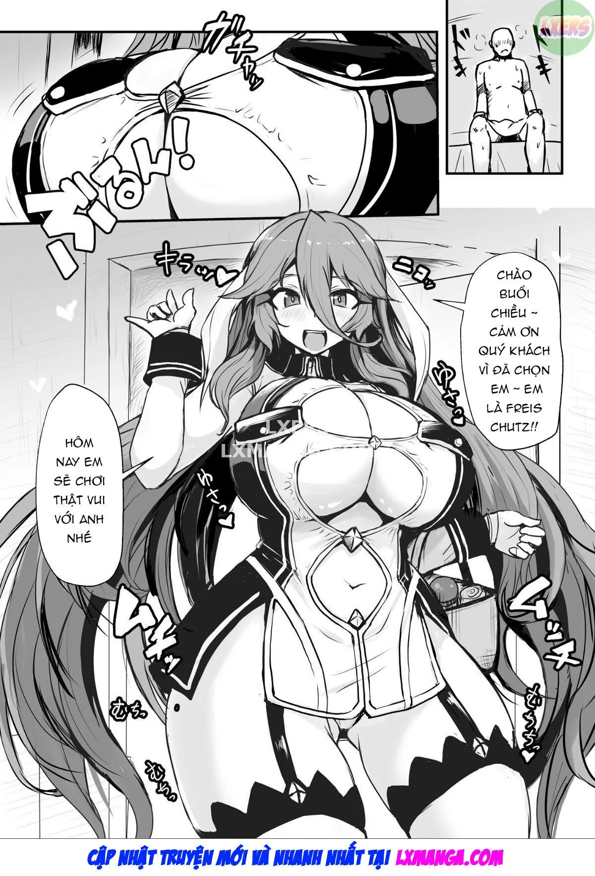 HentaiVN.net - Ảnh 6 - A Titfuck Brothel With Killer Princesses [Kill Hime no Iru Paizuri Fuuzoku] - Chap 1