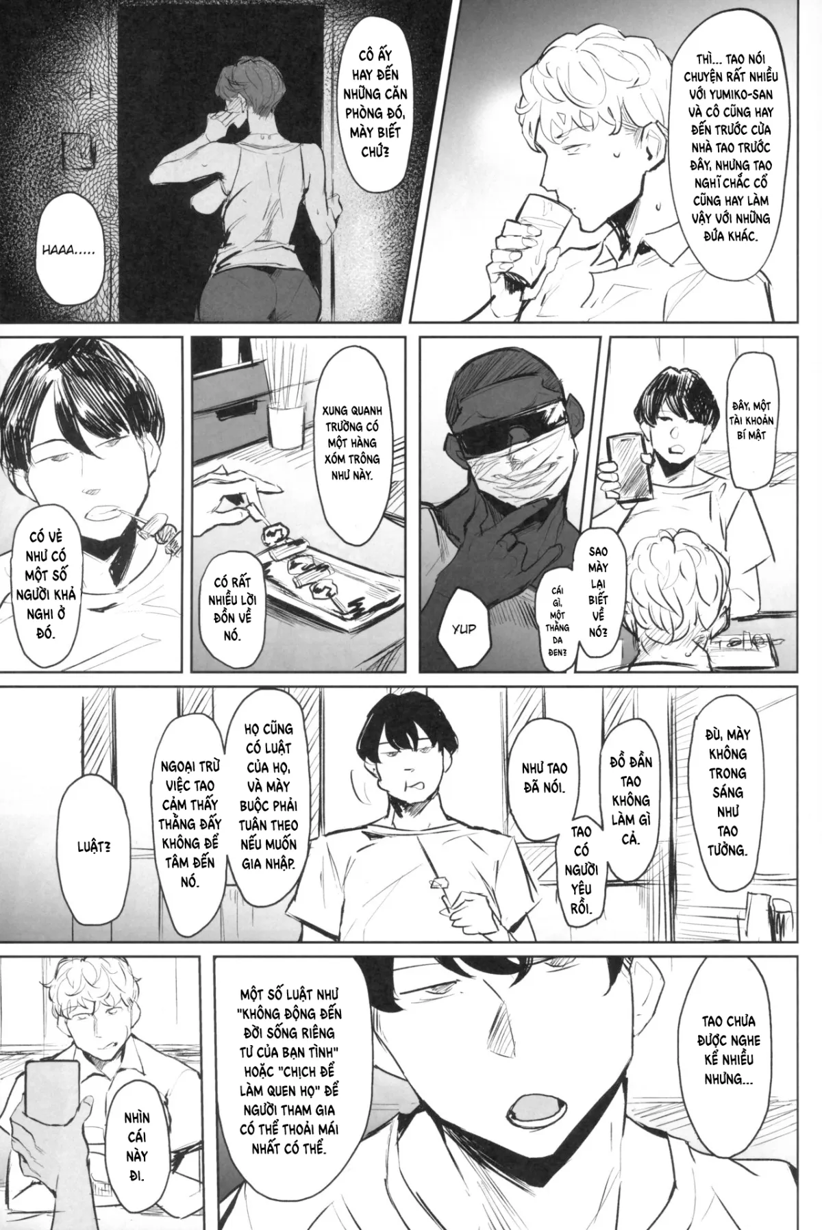 HentaiVN.net - Ảnh 3 - Zenteika wa Kuro ni Somaru [Zenteika Dyed in Black] - Oneshot