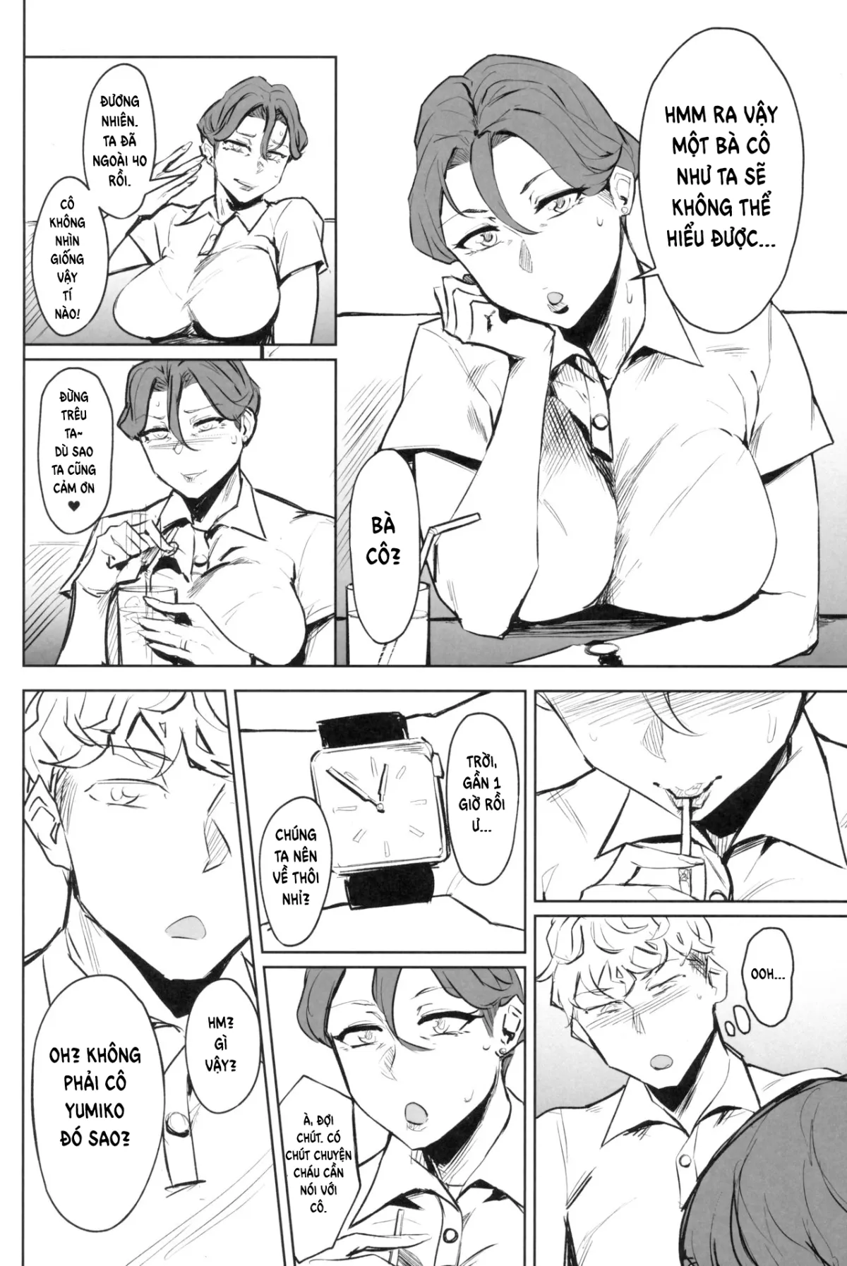 HentaiVN.net - Ảnh 8 - Zenteika wa Kuro ni Somaru [Zenteika Dyed in Black] - Oneshot