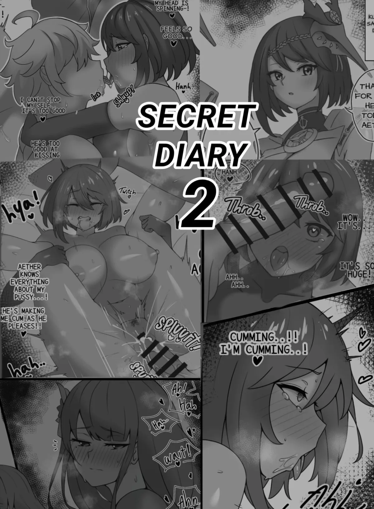 HentaiVN.net - Ảnh 5 - Nhật kí bí mật 2: Sara và Raiden. [SECRET DIARY 2] - Oneshot