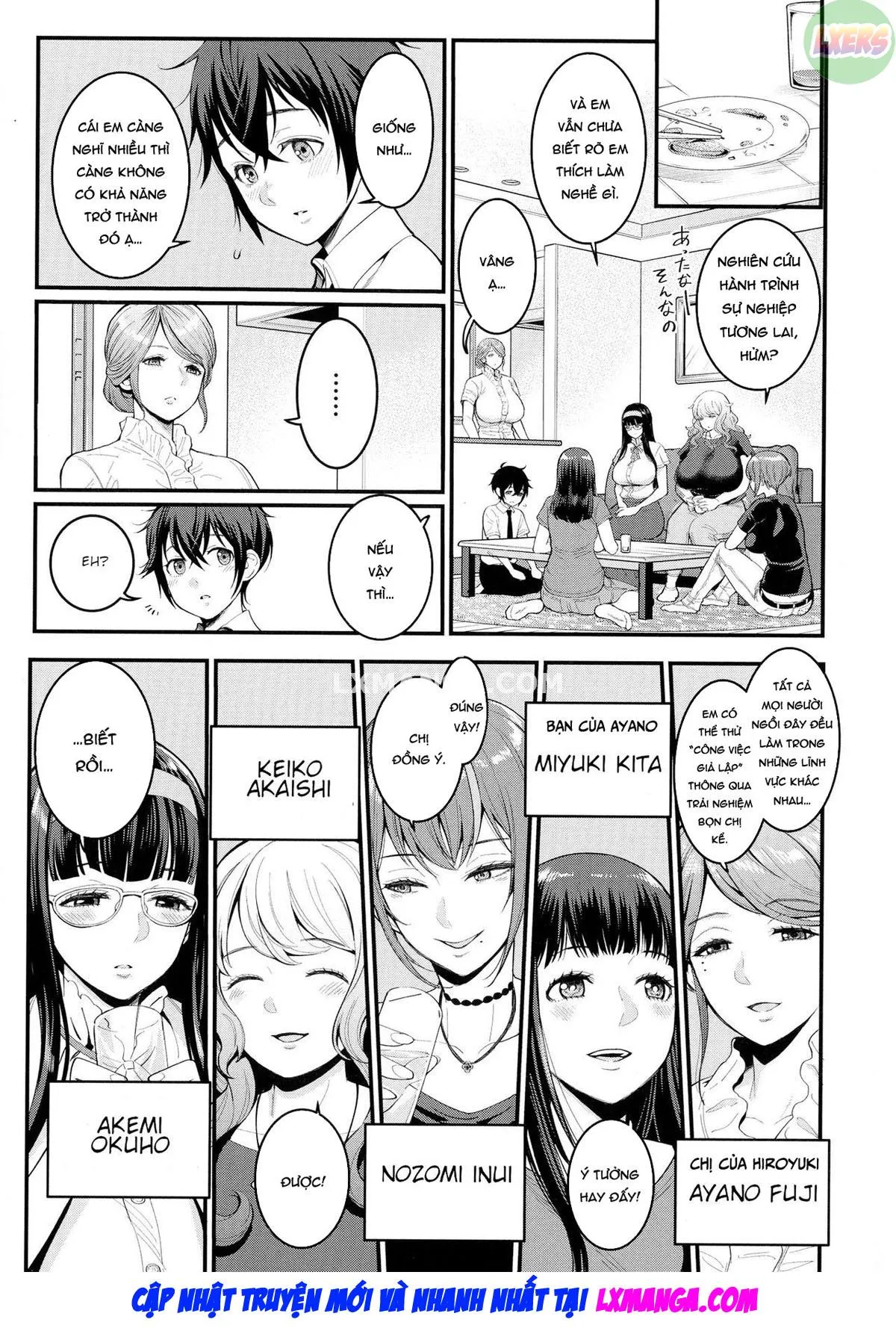 HentaiVN.net - Ảnh 10 - Boku No Otona Shokugyou Taiken - Chap 1