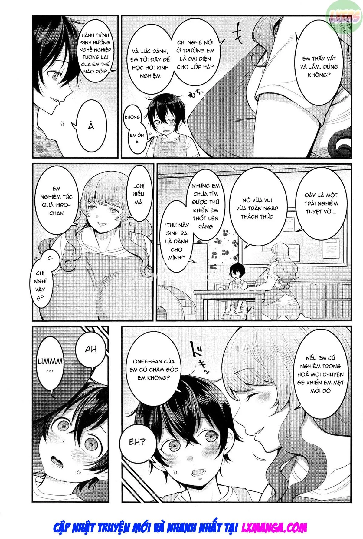 HentaiVN.net - Ảnh 7 - Boku No Otona Shokugyou Taiken - Chap 3