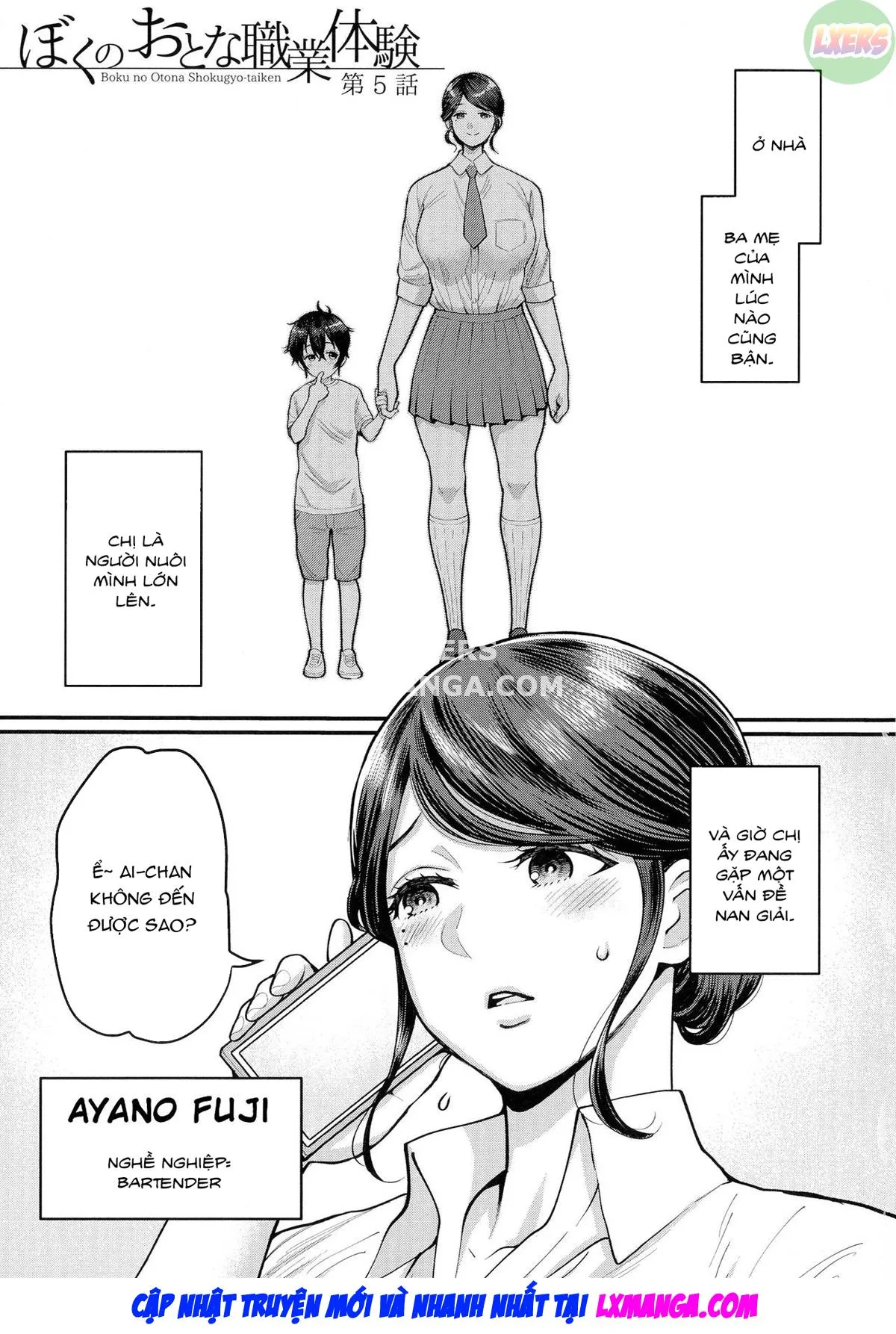 HentaiVN.net - Ảnh 4 - Boku No Otona Shokugyou Taiken - Chap 5
