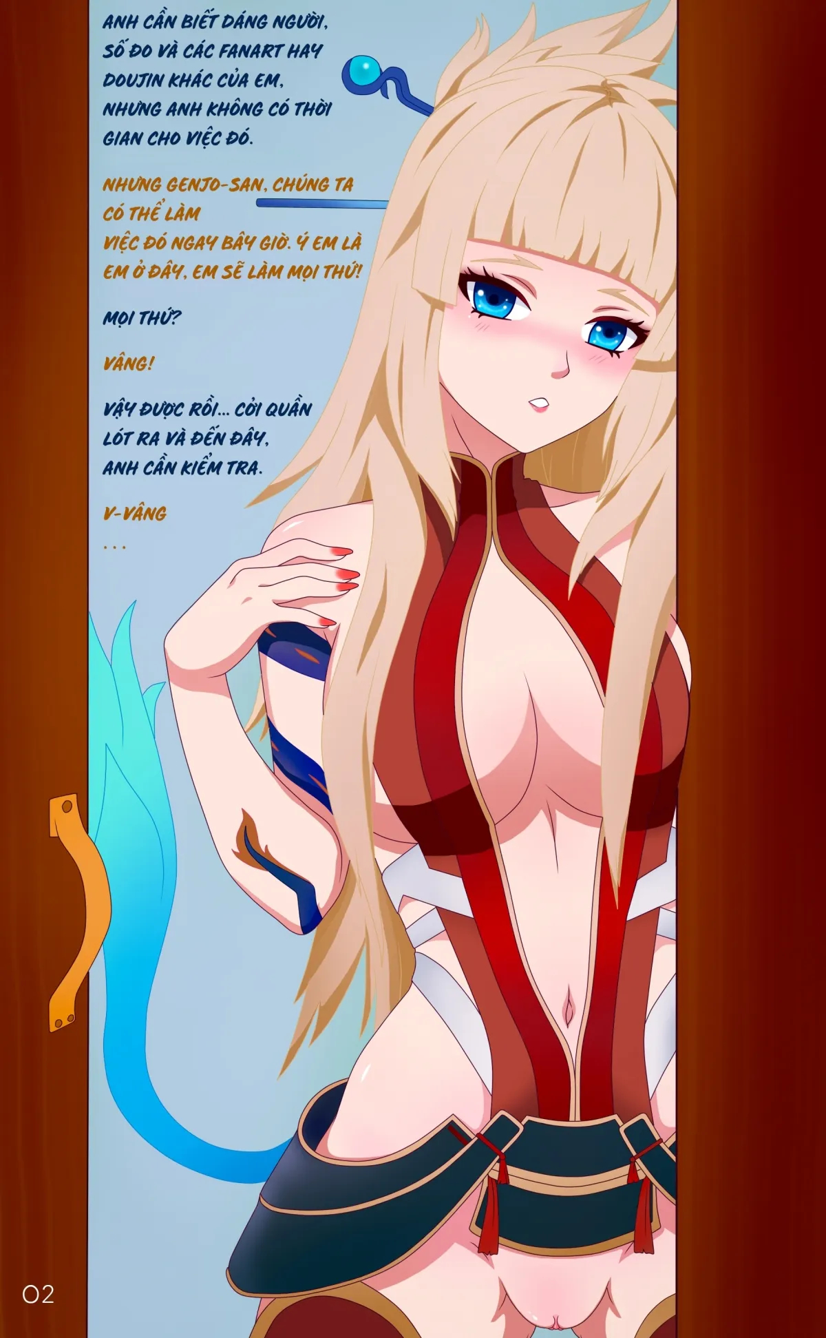 HentaiVN.net - Ảnh 3 - Aoi muốn có Doujin - Chap 1