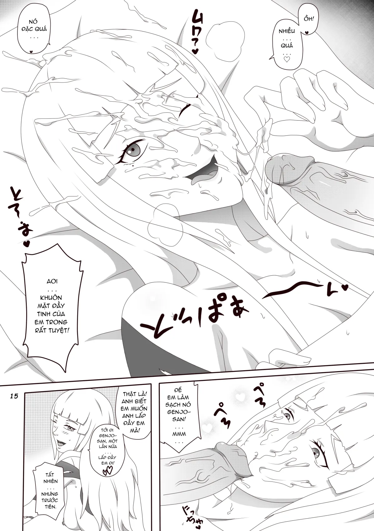 HentaiVN.net - Ảnh 17 - Aoi muốn có Doujin - Chap 2 (END)