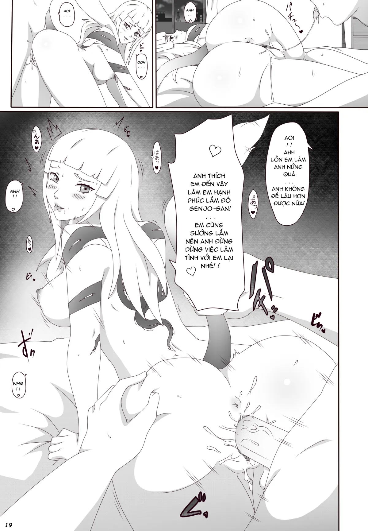 HentaiVN.net - Ảnh 22 - Aoi muốn có Doujin - Chap 2 (END)