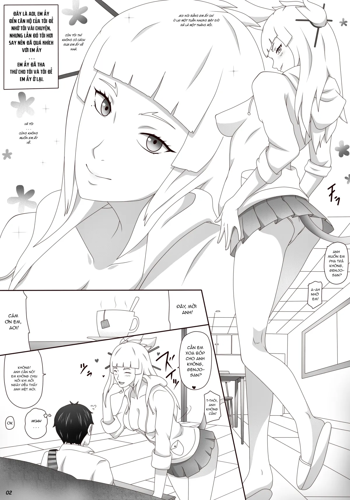HentaiVN.net - Ảnh 4 - Aoi muốn có Doujin - Chap 2 (END)