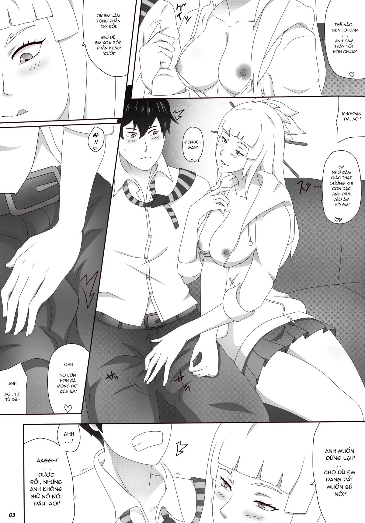 HentaiVN.net - Ảnh 5 - Aoi muốn có Doujin - Chap 2 (END)
